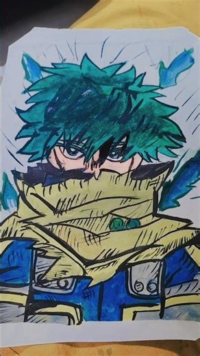 drawing izuko midoriya from my hero academia izuko midoriya drawing tutorial