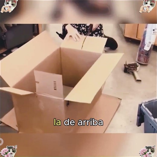 I found a way to make a cardboard box longer—works! #USA #curiosidades