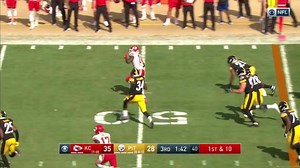 Sammy Watkins dodges defenders for 25 yards