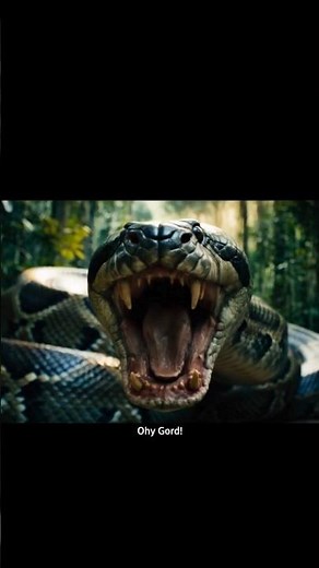 "Real Footage? Giant Anaconda Attacks Then Gets Trapped 😱 | AI or Real?"