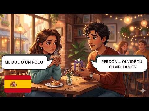 16 Minutes of Simple Spanish Dialogues for Beginners | Spoken Spanish (A1-A2)