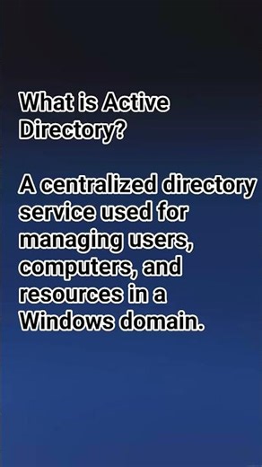 What is Active Directory? #itadda