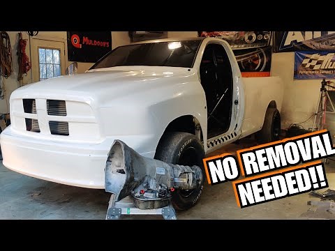 Fix Your Cummins Automatic WITHOUT Removing The Transmission... 47/48RE 2nd Gear Band Replacement