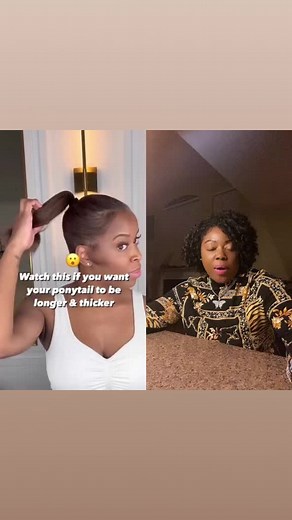 How to achieve a thicker ponytail | Telly_Ceo