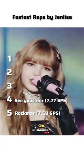 Jenlisa Rap speed| Jennie vs Lisa Rap #blackpink #kpopedit #kpop #jennie #lisa #fyp