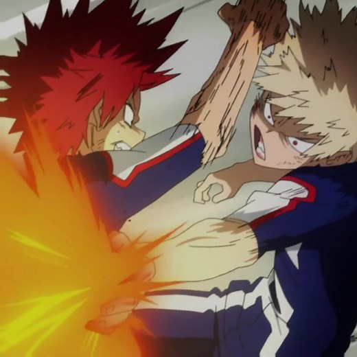 Kirishima vs Bakugo: El Enfrentamiento Épico