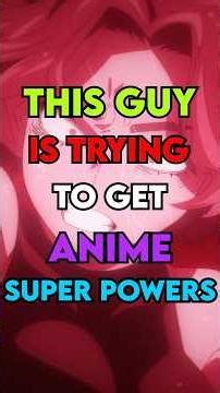 HE TRIED GETTING ANIME POWERS AND THEY CALLED HIM CRAZY 😭💀. #anime #animeshorts #animes