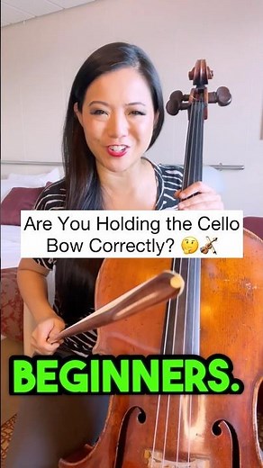 🎻 Are You Holding the Cello Bow Correctly? 🤔