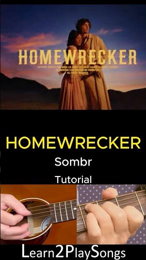 Homewrecker - Sombr #guitar