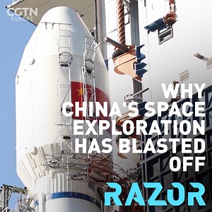 From landing on the far side of the moon and building Mars probes to setting up science experiments on the newest space station, it's undeniable that China is already a major player in this era of space exploration. 🚀 #RAZOR Watch more videos like this on YouTube ▶️ https://www.youtube.com/channel/UCvPxSZWJo7MVrWR7bLC45FQ RAZOR is on TikTok 📱 https://www.tiktok.com/@razor_science | CGTNEurope