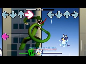 FNF Rainbow Friends 3D vs Bluey, Bingo & Mackenzie Sings Ejected | Impostor Ejected Song FNF Mods