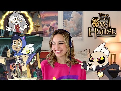 The Owl House S01 E01 'A Lying Witch and A Warden' Reaction