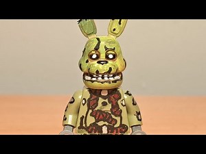 LEGO Five Nights at Freddy's - Springtrap Custom Minifigure Showcase