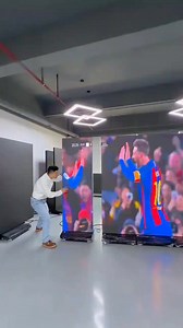 Led foldable poster. WhatsApp: 8615975646824 Email:cntotemopto@gmail.com Web:www.cn-totem.com/category/led-screen/ #djs #dj #evento #eventos #deejay #sonido #sonidos #ledscreen #leddisplay #ledscreens #djlife #djlifestyle #djing #djgear #djset #ledsign #foryou #fyp #screen #ledsigns #advertising #ledmodules #ledmodule #hightech #futuretech #poster #ledsign #football #messi | Pro Stage Equipment Export