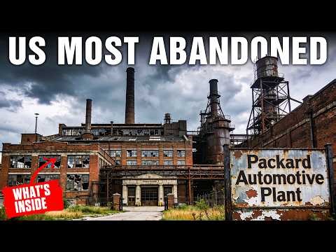 Inside Detroit’s Largest Abandoned Factory — The Rise and Fall of Packard