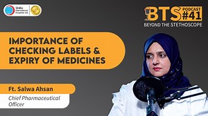 Importance of Checking Labels & Expiry Dates of Medicines. Miss Salwa Ahsan, Chief Pharmaceutical Officer, emphasizes the importance of checking both the labels and expiry dates of medicines before use. This ensures that the medicine is safe, effective, and appropriate for the prescribed treatment. Click the link below to watch the full podcast: https://youtu.be/ump6G7PwrdI?si=n9Mi3Z-hR0hwePkC . . . #MedicineSafety #PharmaceuticalCare #PatientSafety #HealthAwareness #HealthcareTips #CheckLabels 