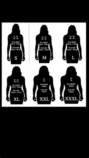 size chart of women ✨️ choose correct suze for dress #fashion #sizechart #mysize #womensfashion