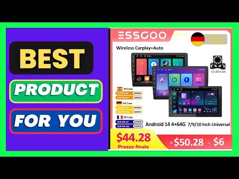 ESSGOO 2 Din Android Car Radio Carplay 7 9 10 Inch Car