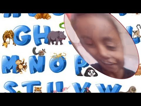 Apple 🍎 to zebra 🦓 spelling 1to3 small baby 