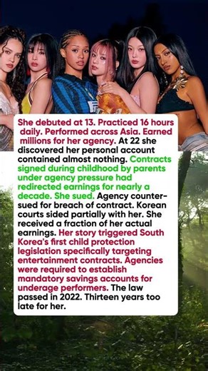 She Was a Child Idol — Her Agency Took Every Single Penny She Earned Until She Was 22