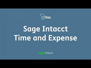 Sage Intacct Time and Expense | Sage Intacct Project Accounting Modules
