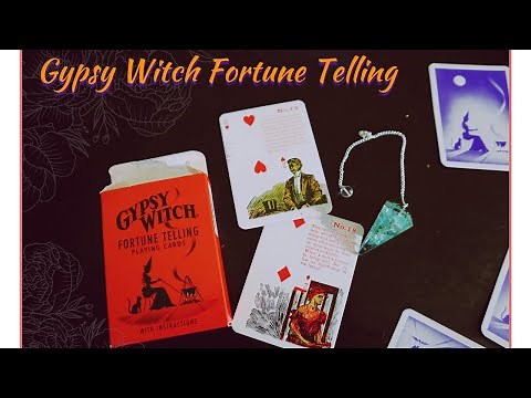How to Read a Friend's Fortune feat: Gypsy Witch Fortune Telling Playing Cards