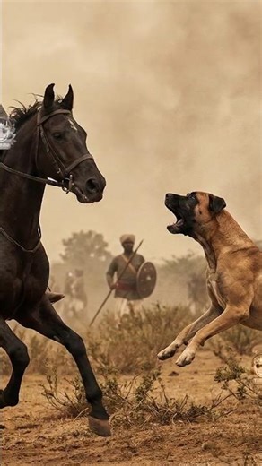 Echo Movie Dog: Indian 'killer' who knocks down horse!
