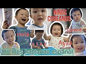 Les hablé español a mis hijos coreanos por UN MES l Mamá Coreana