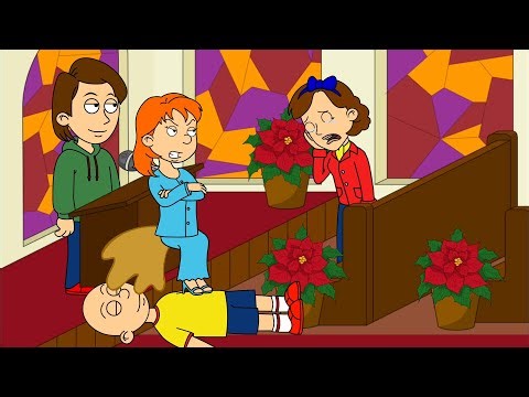 Rosie resurrects Caillou at the funeral and gets grounded