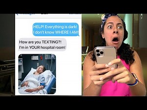 She Could Send Texts WHILE IN A COMA At Haunted Hospital!! (Scary Text Message Story)