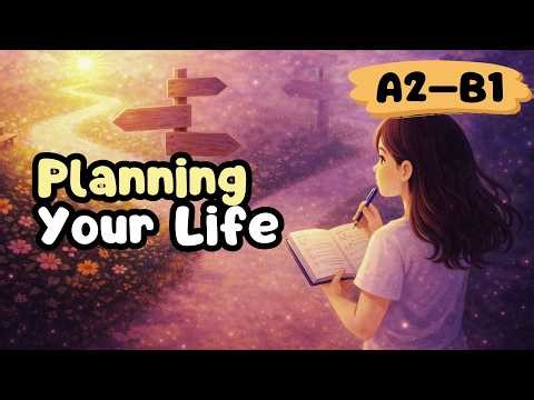 Planning Your Life | Simple English with Glow & Grow (A2–B1 Listening Practice)