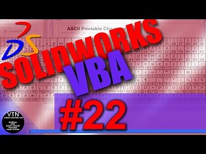 SOLIDWORKS VBA 22 ( If, Else Statements ) Tutorial