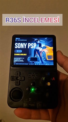 R36S GAME CONSOLE REVIEW #shorts #r36s