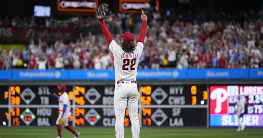 Phillies' Michael Lorenzen throws no-hitter in Citizens Bank Park debut