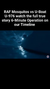 WWII RAF Mosquitos take on a U-Boat with an anti tank gun - Full animation on our timeline #ww2 #WWII #aviationhistory #militaryaviation #ww2history | SpitfireCGI