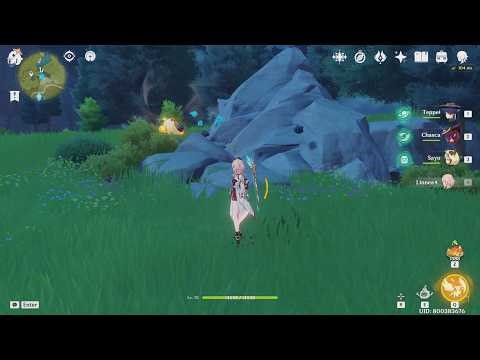 Farming ore with Linnea