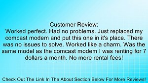 ubee U10C035.30 D3.0 DOCSIS 3.0 Cable Modem Review