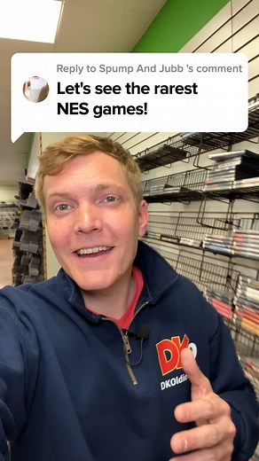 26K views · 278 reactions | What Are DKOldies' Rarest NES Games? - Join Joey from the DKOldies crew as he searches through the vault to find our rarest NES games! Do you want to ask Joey a question? Leave a comment and yours could get picked next! . . . #dkoldies #nintendo #retro #rare #fyp #NES #raregames | DKOldies.com | Facebook