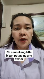 Anomalous transaction involving a parcel of land of a deceased owner #cancellation #transaction #fraudulent #cancelled #reinstatment | Gina Bontuyan Clarus