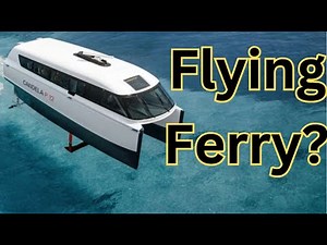 Candela P 12: Sweden's Flying Ferry Revolutionizing Urban Transit