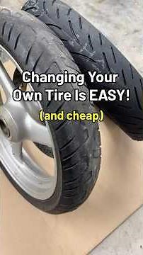 How To Change Your Own Tires! 🛞