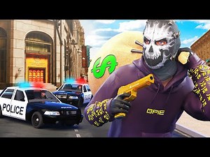$1,000,000 Bank Heist in GTA 5 RP