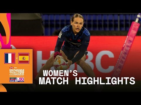 Statement MADE 😤 | France v Spain | HSBC SVNS Hong Kong 2026 | Women's Match Highlights