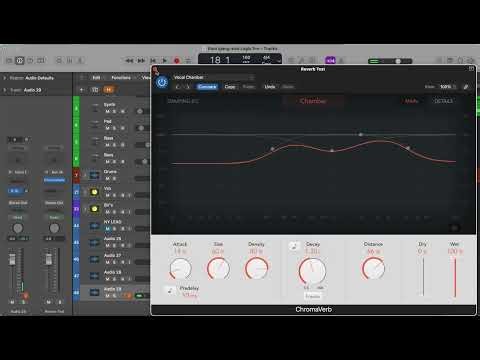 How to use reverb when recording - Logic Pro Tutorial