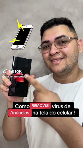 Como remover vírus de anúncios na tela do celular !