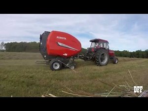 Introducing A new Piece Of Equipment- A Kubota BV 4160 Round Baler!!!
