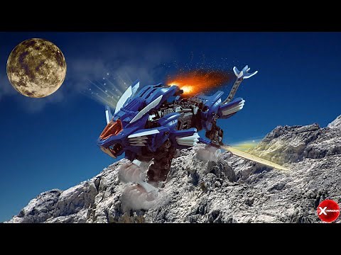 Blade Liger AZ-01 40th Anniversary Zoids Unboxing, Build, & Activate Motor with Lights!