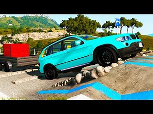 Weird Speed Bumps vs Cars #3 | BeamNG DRIVE