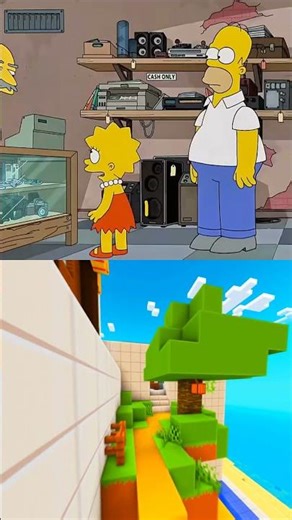 Lisa helps her teacher #viral #simpsons #shorts