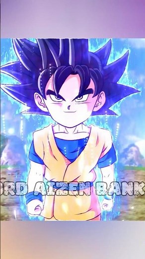 Evolution of Kid Goku